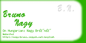 bruno nagy business card